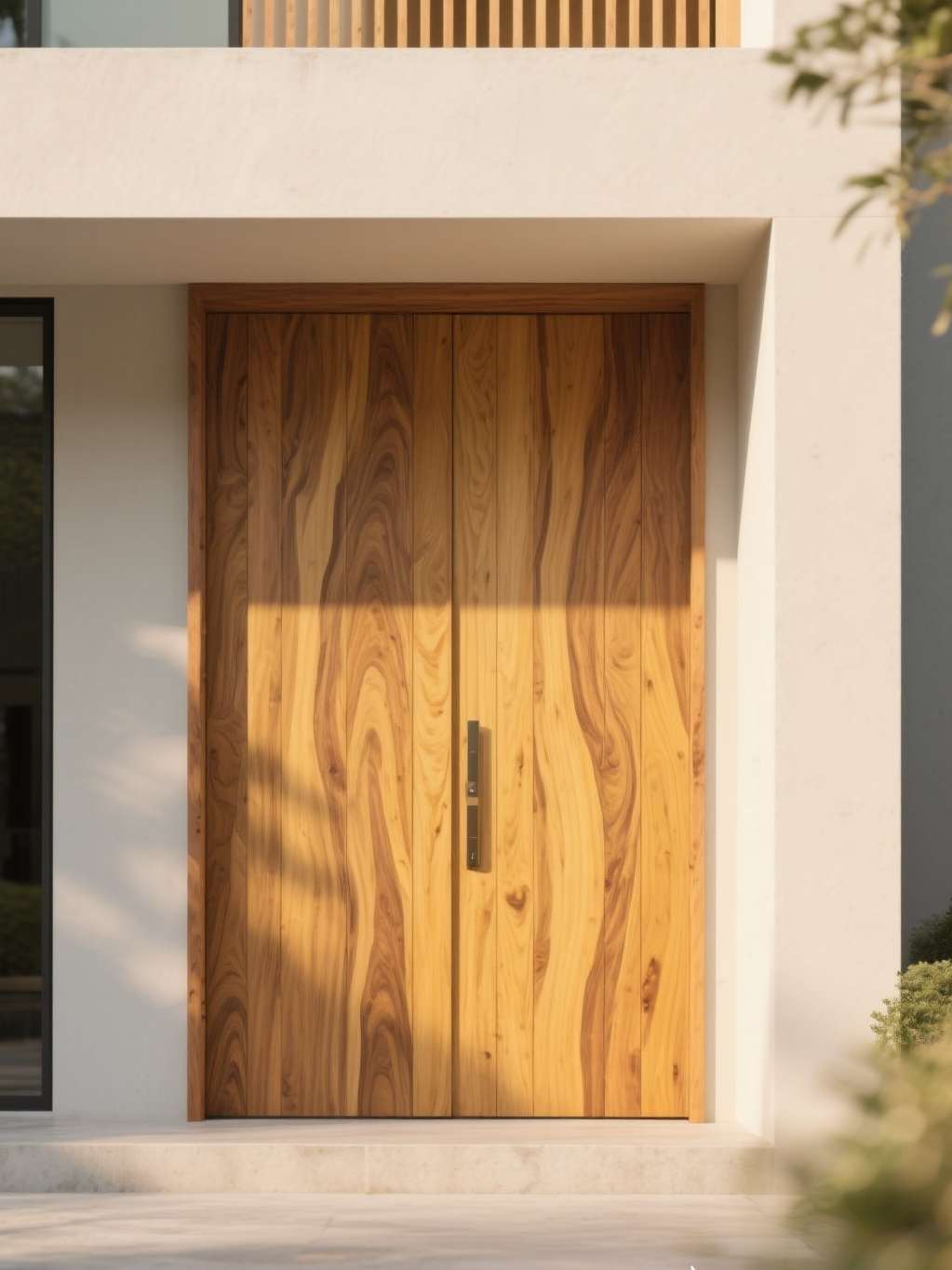 Jual Pintu Kayu Bangkirai 1