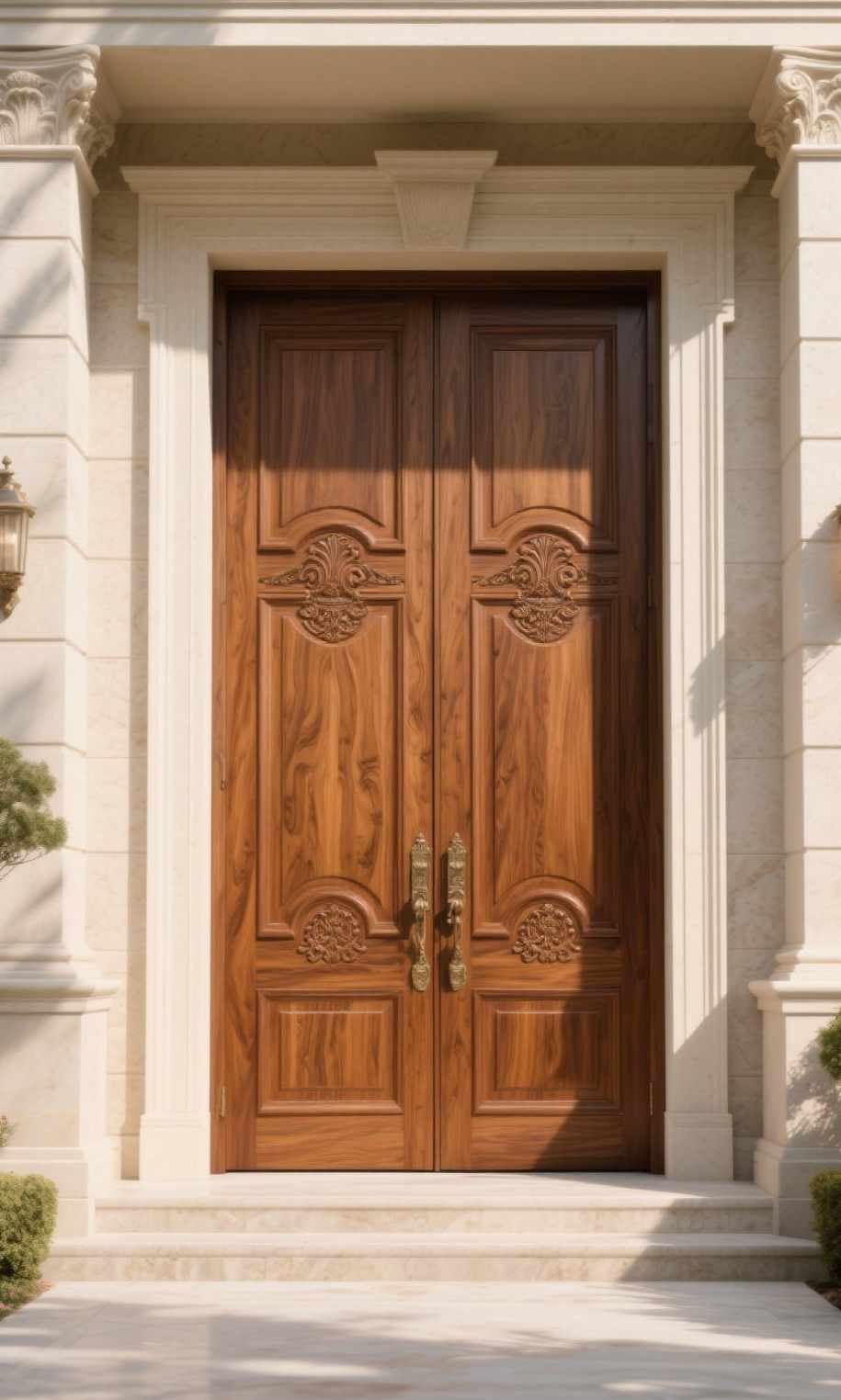 Jual Pintu Kayu Jati Minimalis & Ukir Klasik Modern 5