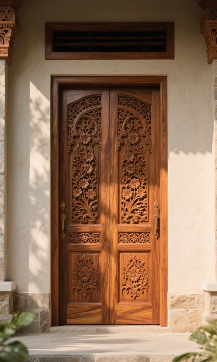 Jual Pintu Kayu Jati Minimalis & Ukir Klasik Modern 6