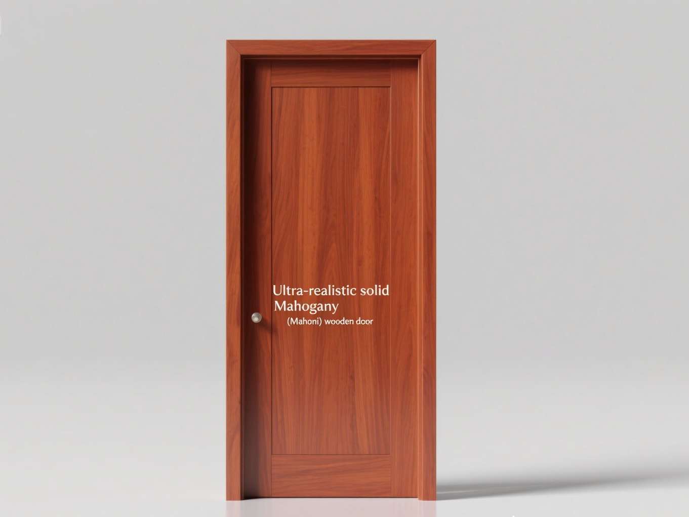 Jual Pintu Kayu Mahogany (Mahoni) 3