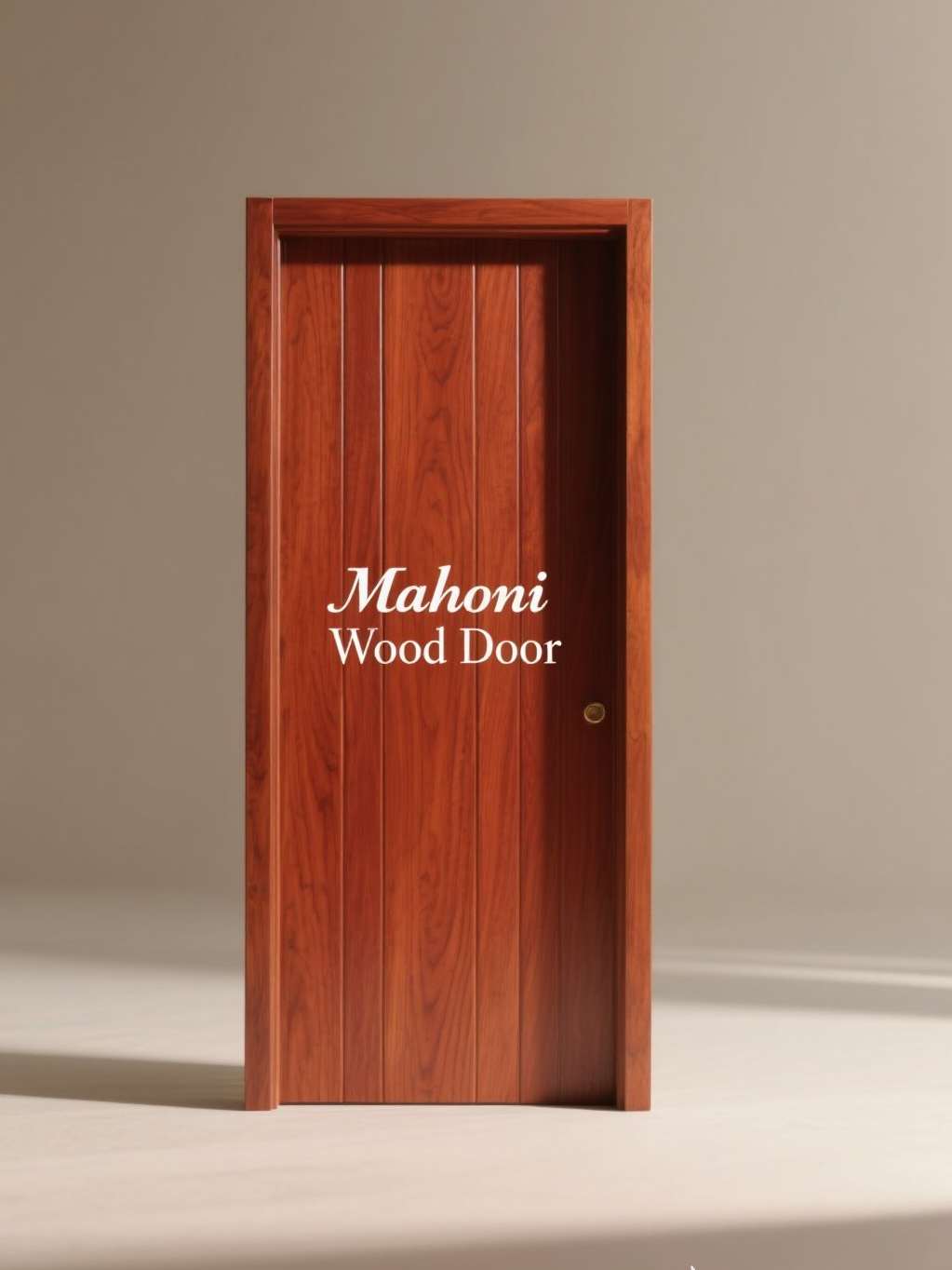 Jual Pintu Kayu Mahogany (Mahoni) 5