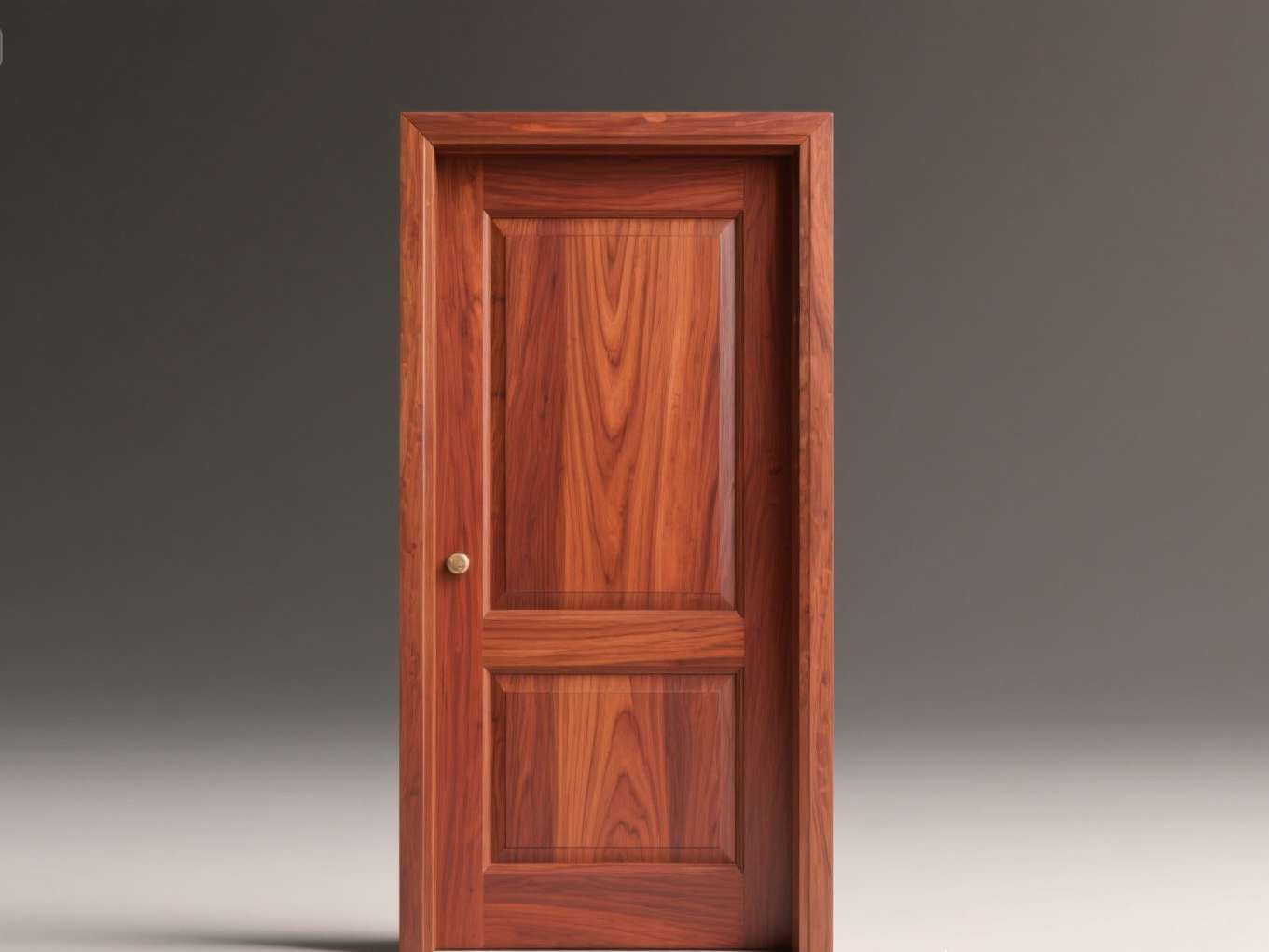 Jual Pintu Kayu Nyatoh 6