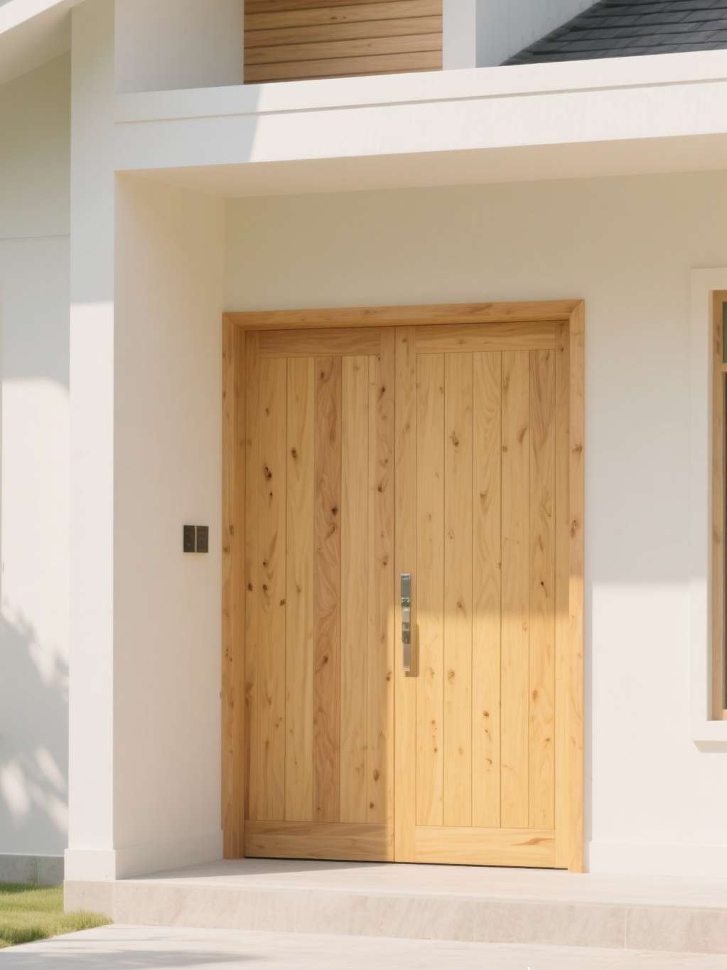 Jual Pintu Kayu Sungkai 1