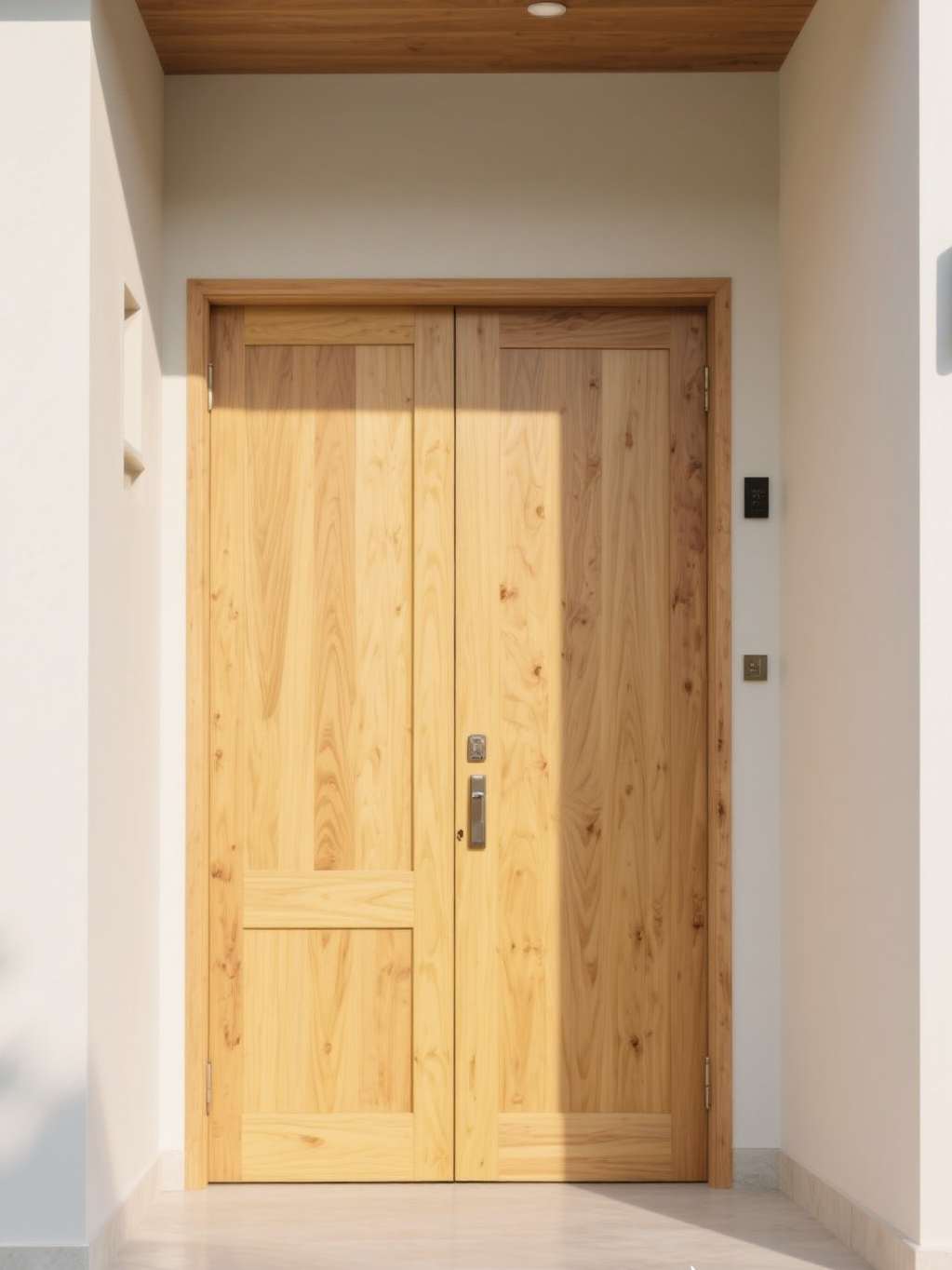 Jual Pintu Kayu Sungkai 3