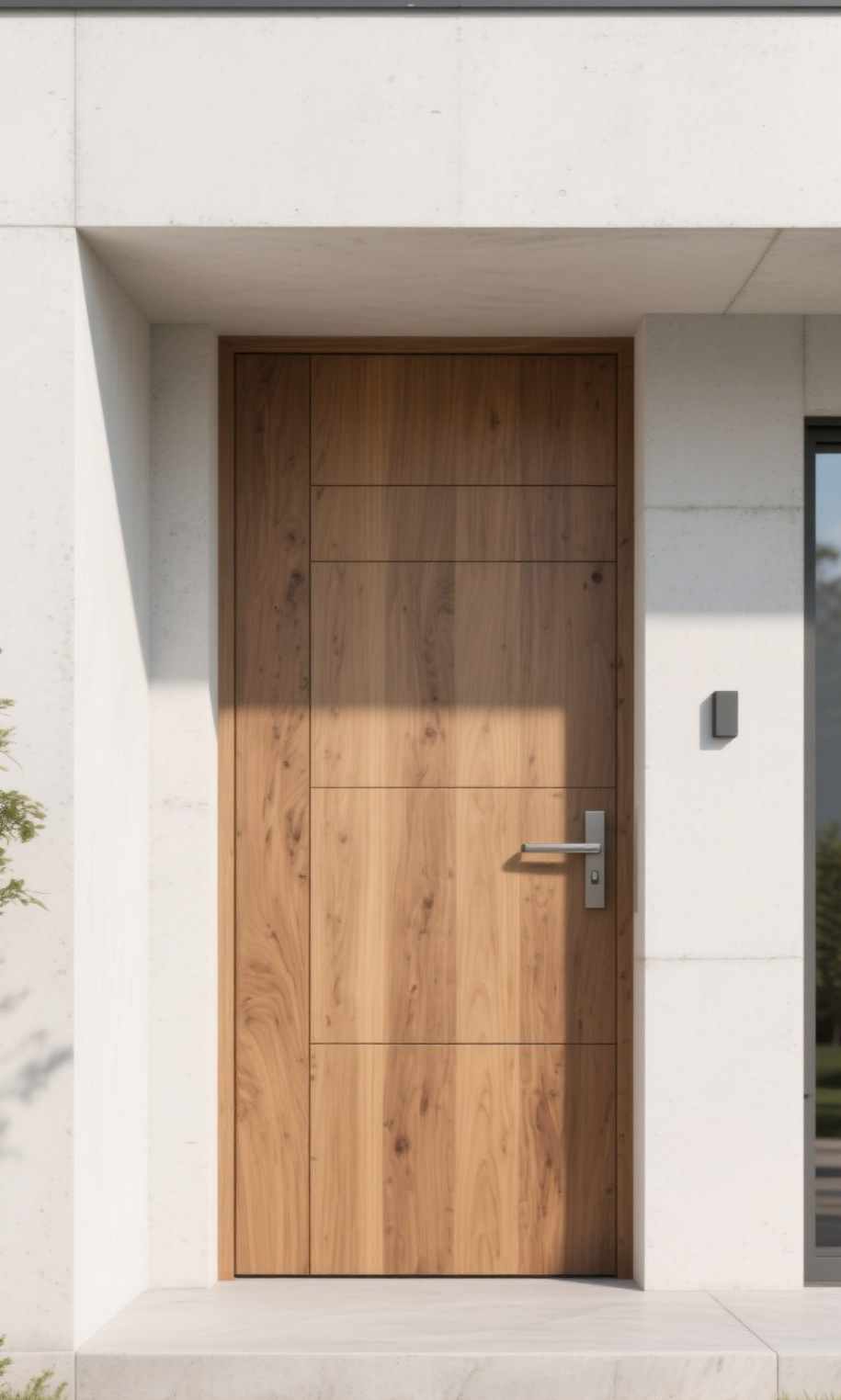 Model Pintu Kayu Single Modern Minimalis untuk Rumah Modern 15