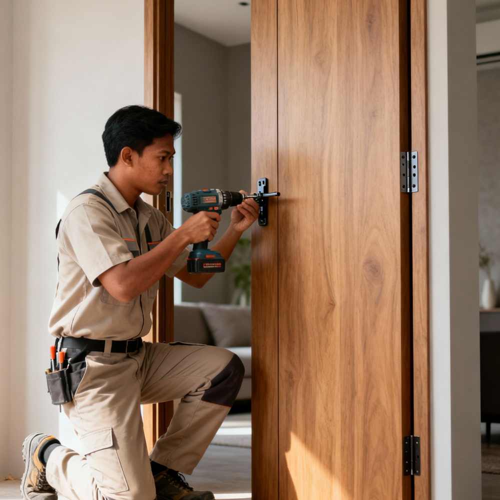 Pemasangan & Instalasi Pintu 3