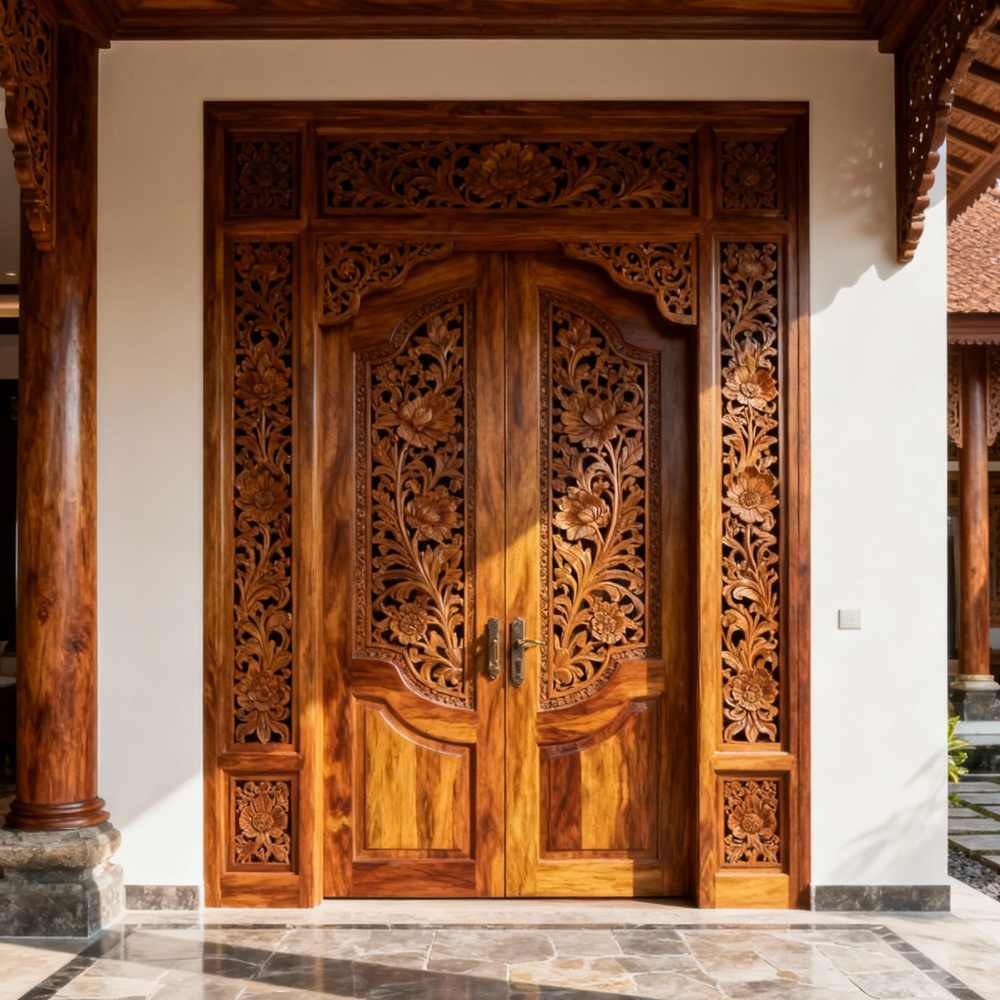 Pintu Gebyok Ukir Jepara 1